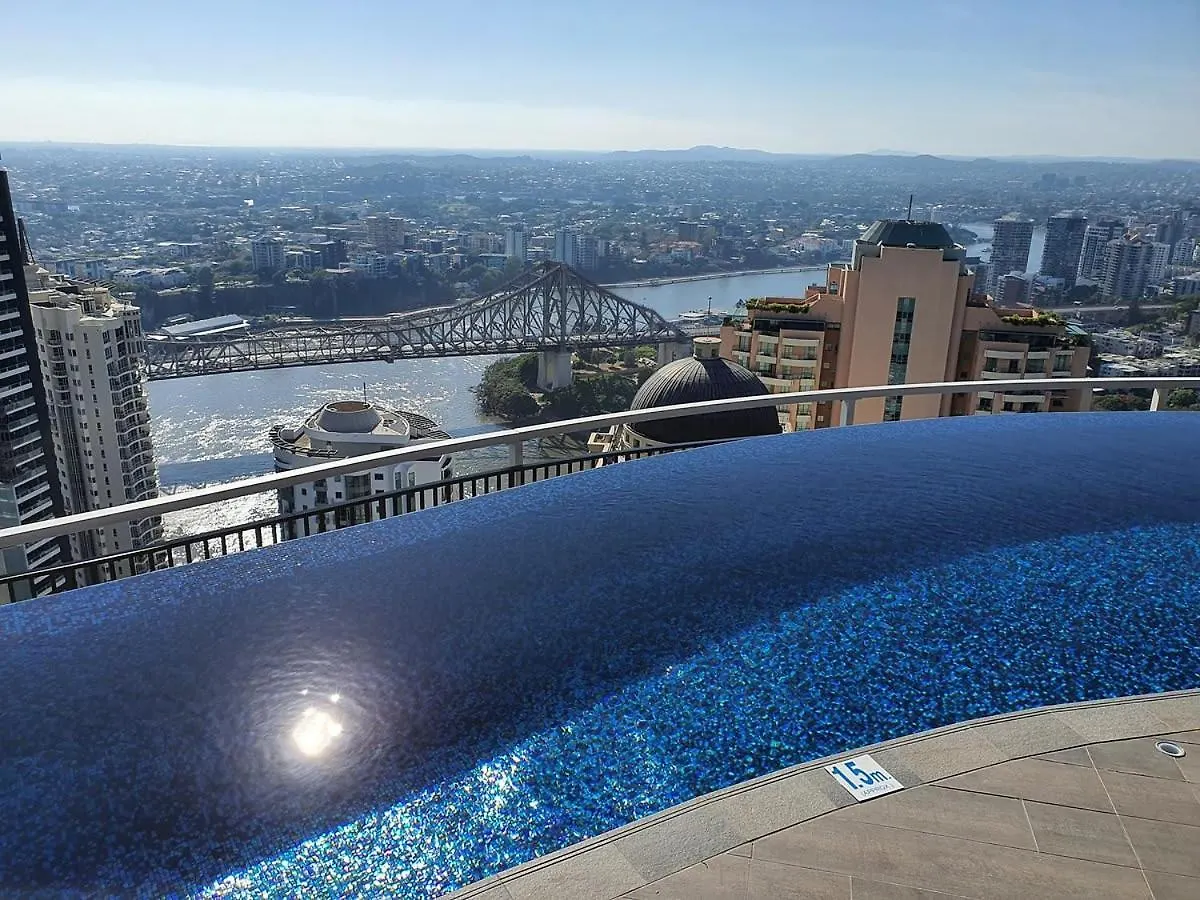 Rooftop Pool Stunning Apartment Queen Street Brisbane 0*,